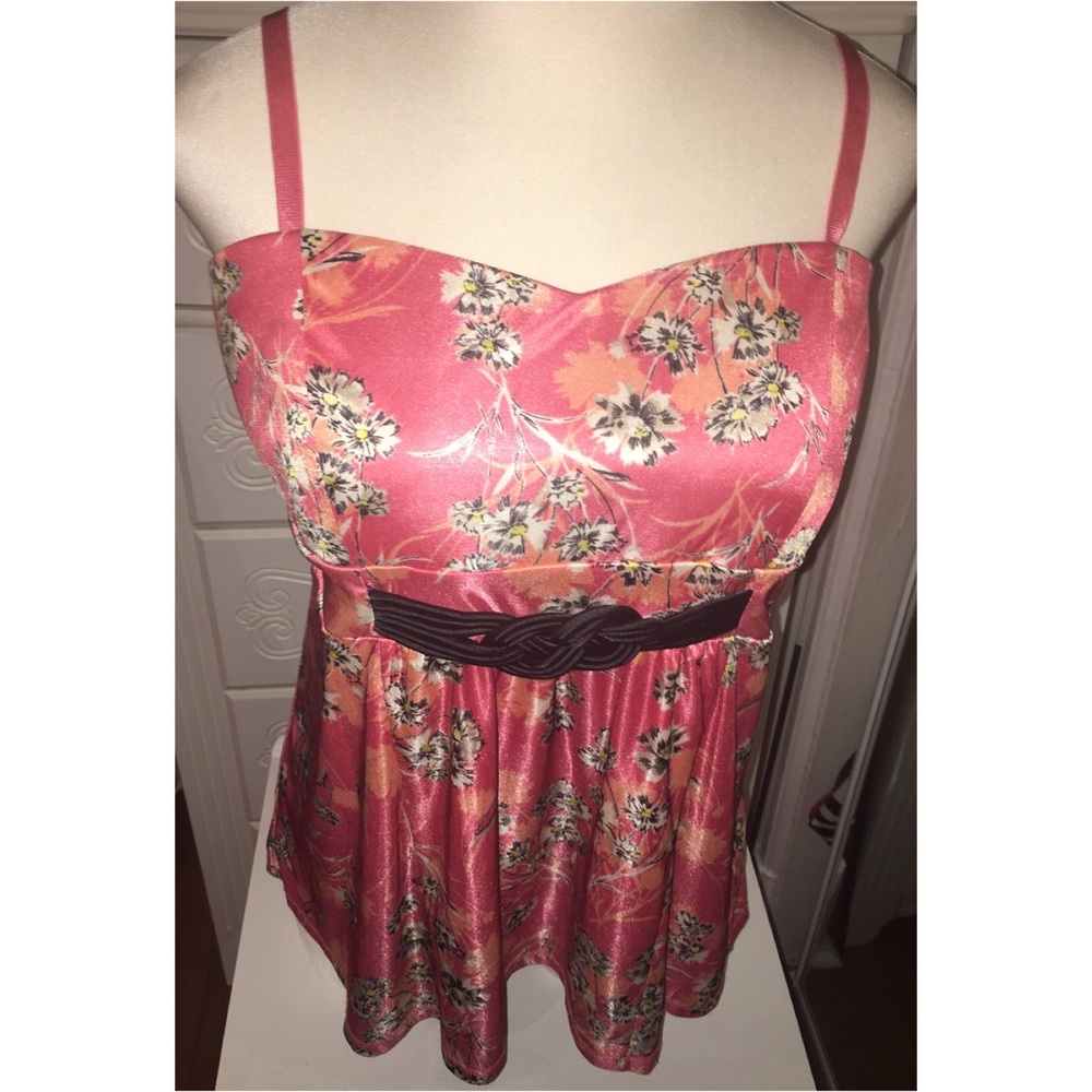 Women’s Plus Size Tube Floral Tube Top